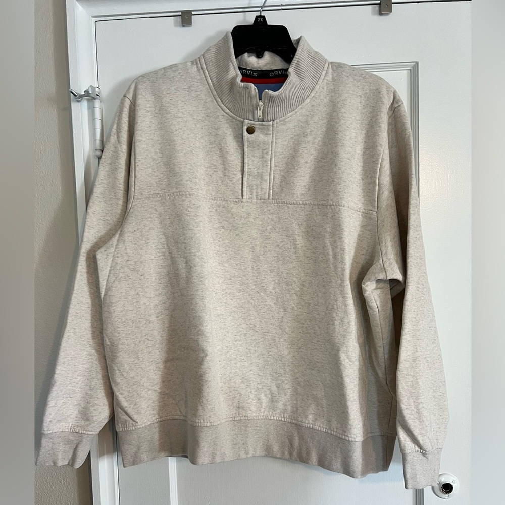 Men's Orvis Offwhite Sweatshirt